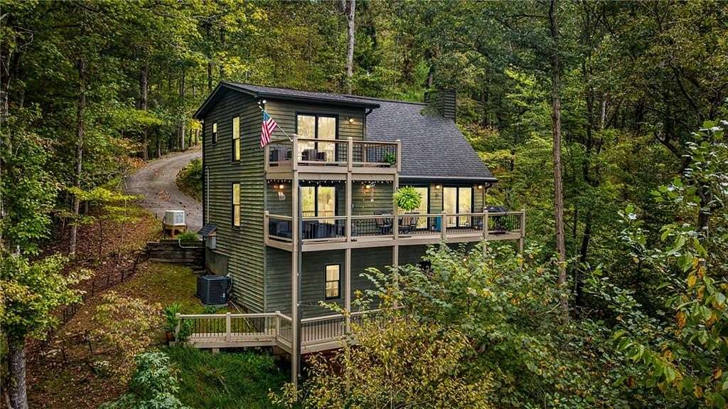 3 Acres of Residential Land with Home for Sale in Ellijay, Georgia