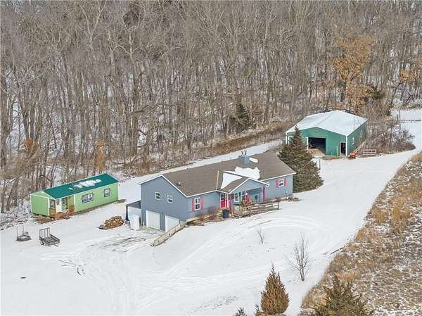 5 Acres of Residential Land with Home for Sale in Oak Grove, Missouri