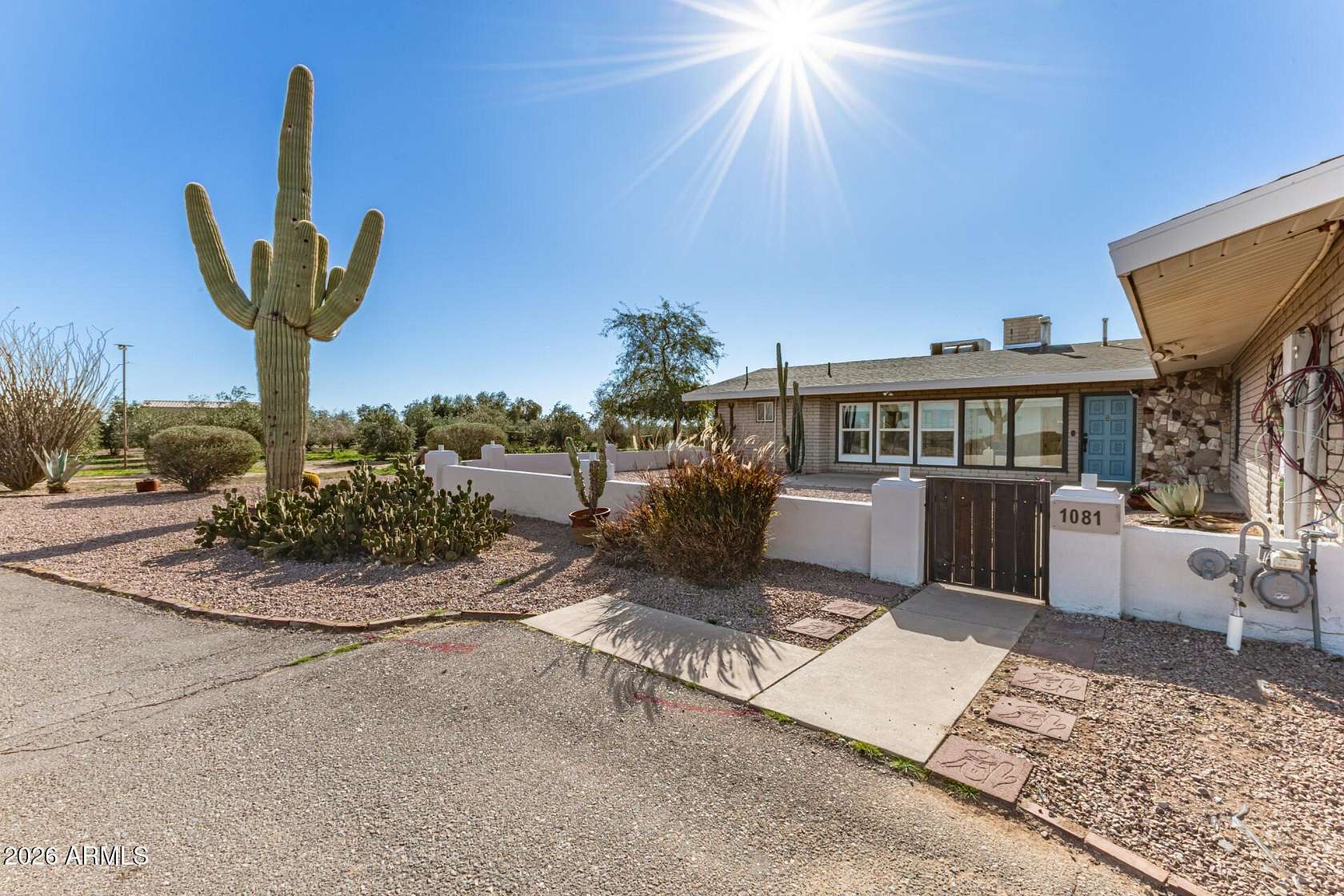 5 Acres of Land with Home for Sale in Florence, Arizona