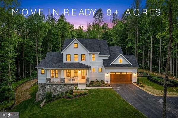 8 Acres of Land with Home for Lease in Harwood, Maryland