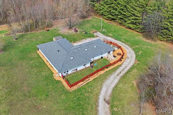 17.2 Acres of Land with Home for Sale in Fults, Illinois