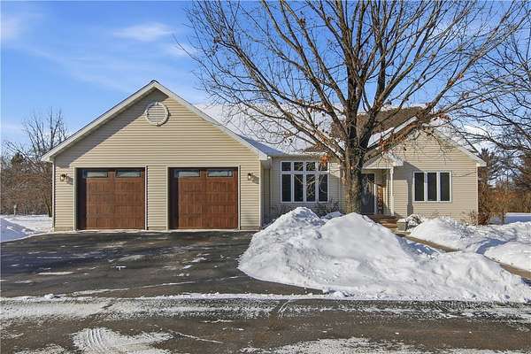 14 Acres of Recreational Land with Home for Sale in Woodville, Wisconsin