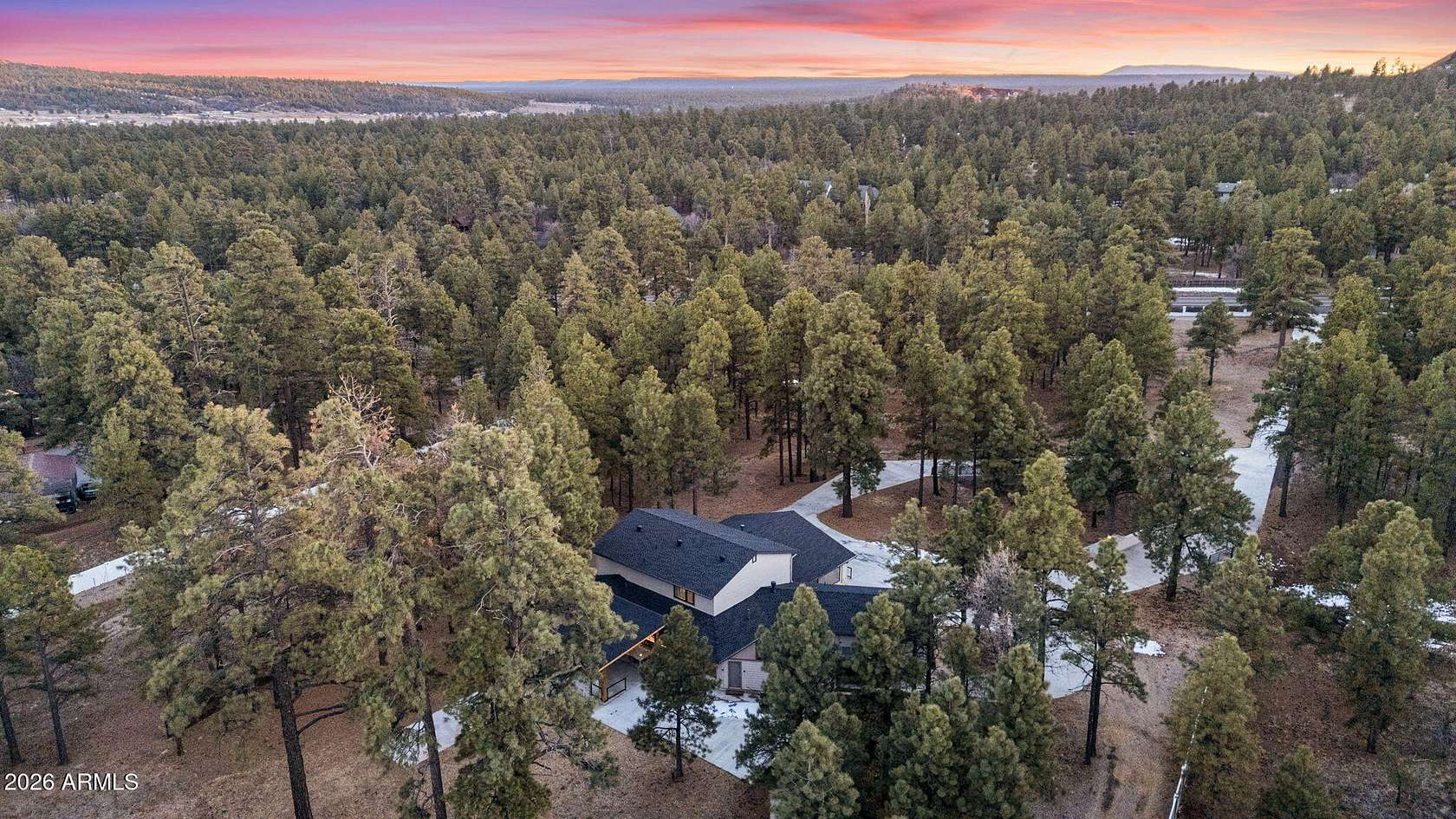 2.26 Acres of Residential Land with Home for Sale in Flagstaff, Arizona