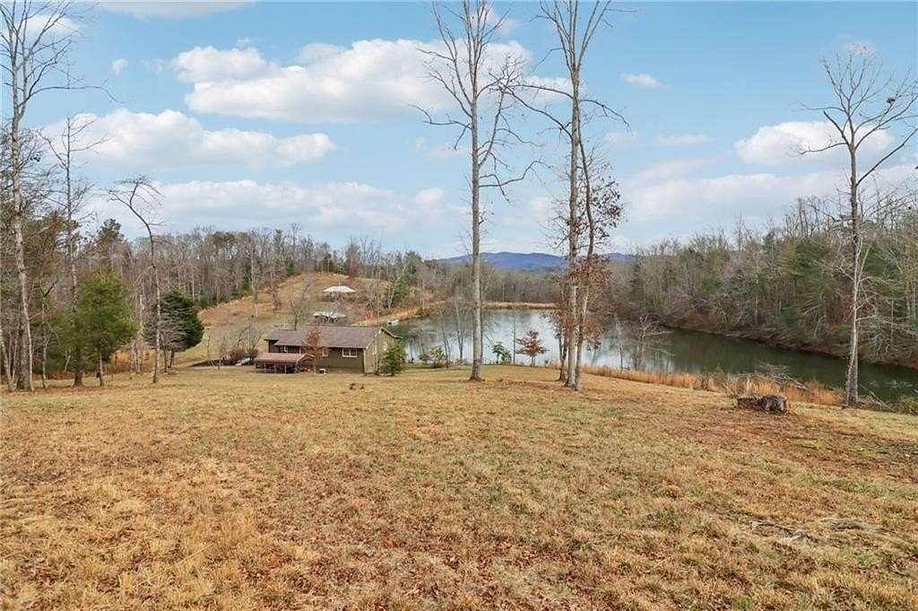 27 Acres of Recreational Land with Home for Sale in Ellijay, Georgia