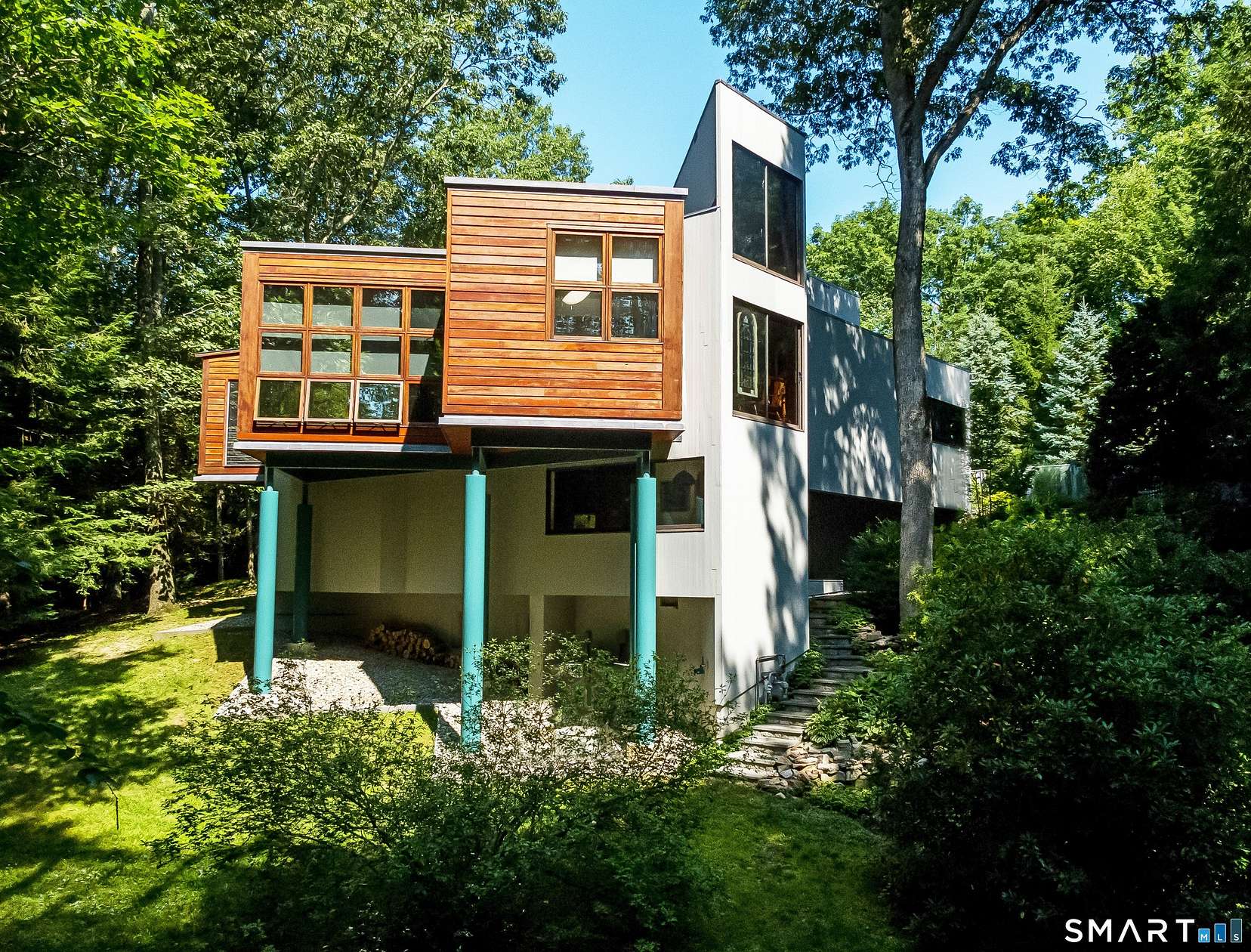 2 Acres of Residential Land with Home for Auction in Weston, Connecticut