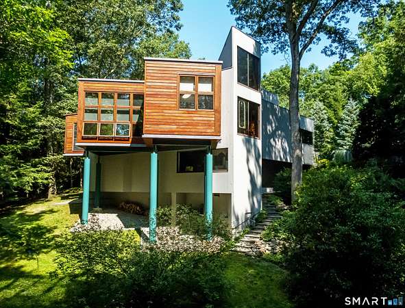 2 Acres of Residential Land with Home for Auction in Weston, Connecticut