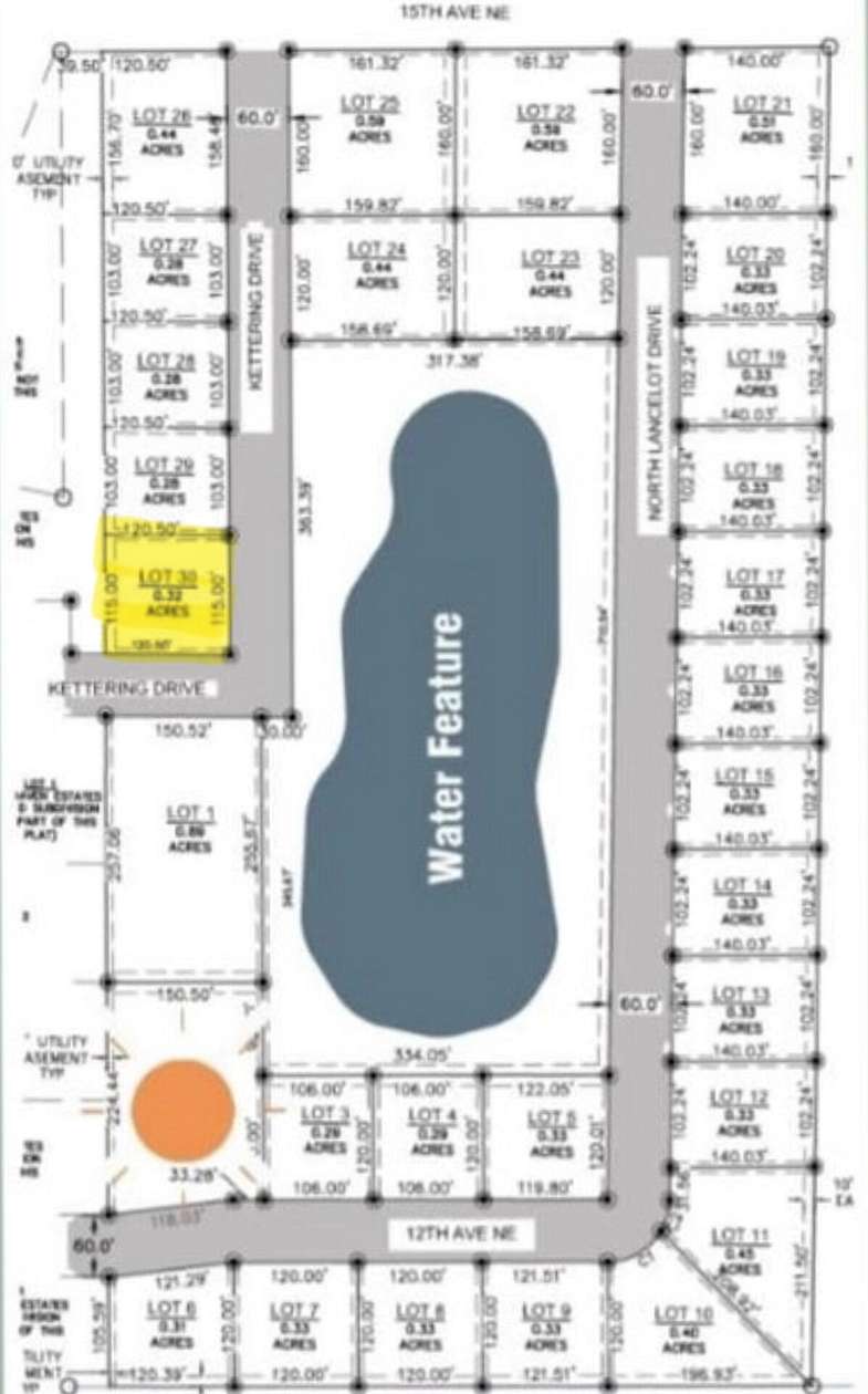 0.32 Acres of Residential Land for Sale in Aberdeen, South Dakota