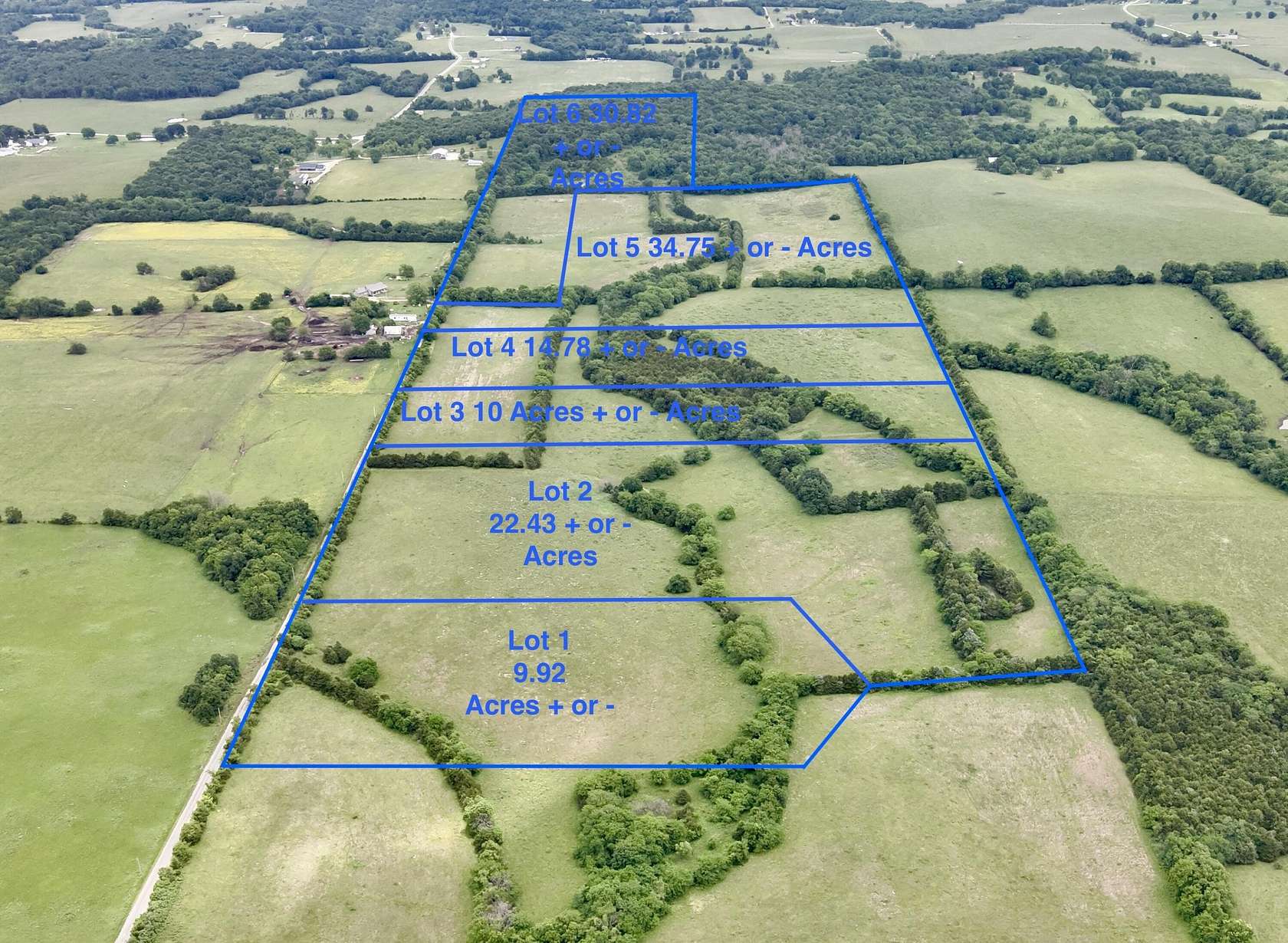 10 Acres of Recreational Land for Sale in Bolivar, Missouri