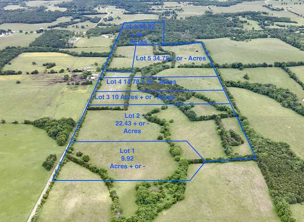 10 Acres of Recreational Land for Sale in Bolivar, Missouri