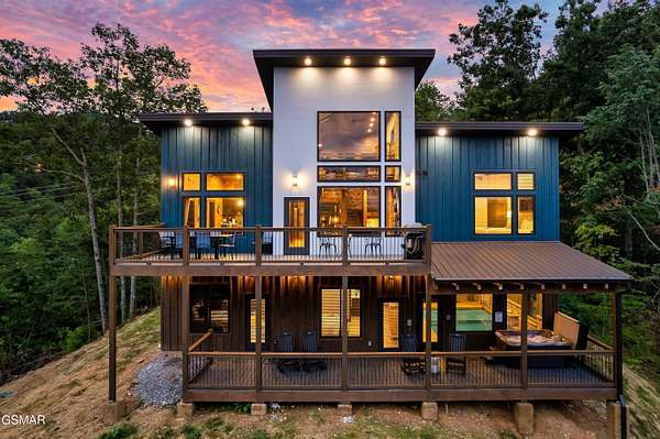 2.38 Acres of Residential Land with Home for Sale in Sevierville, Tennessee