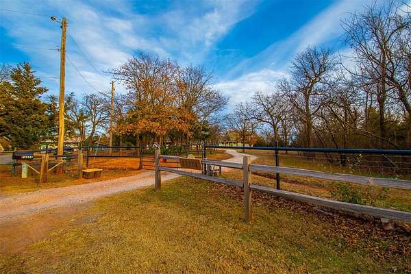 2 Acres of Residential Land with Home for Sale in Edmond, Oklahoma