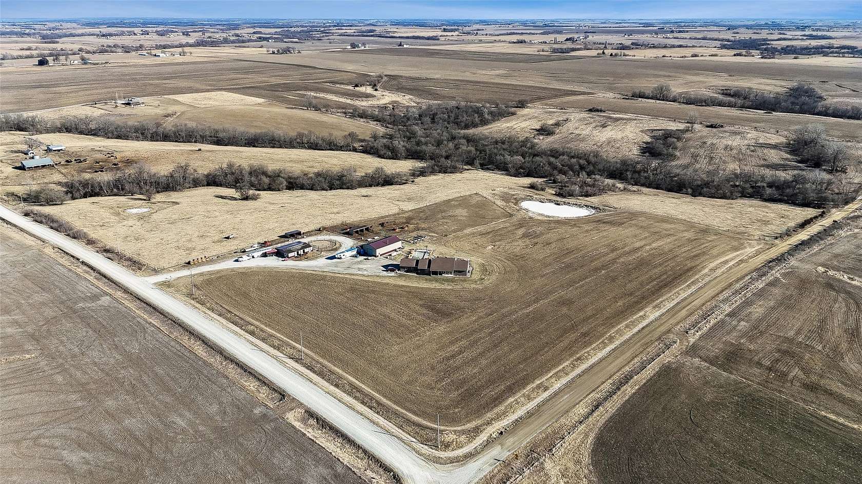 73.2 Acres of Improved Land for Sale in Milo, Iowa