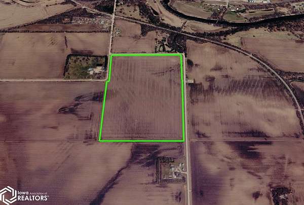 59.6 Acres of Agricultural Land for Auction in Nora Springs, Iowa