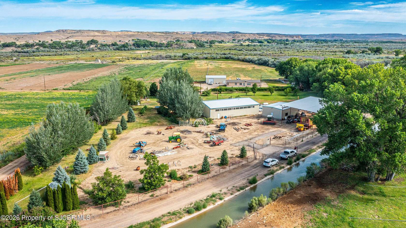 45 Acres of Agricultural Land with Home for Sale in Bloomfield, New Mexico