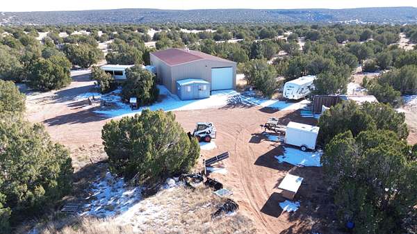 140 Acres of Land with Home for Sale in Santa Rosa, New Mexico