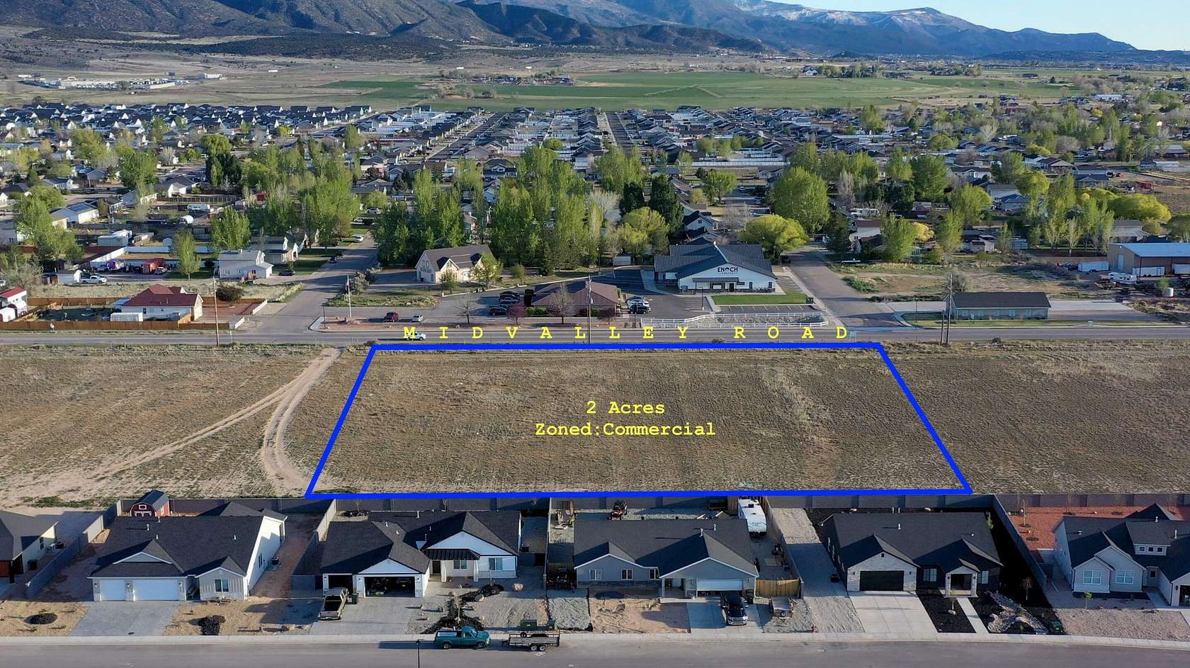 2 Acres of Commercial Land for Sale in Enoch, Utah