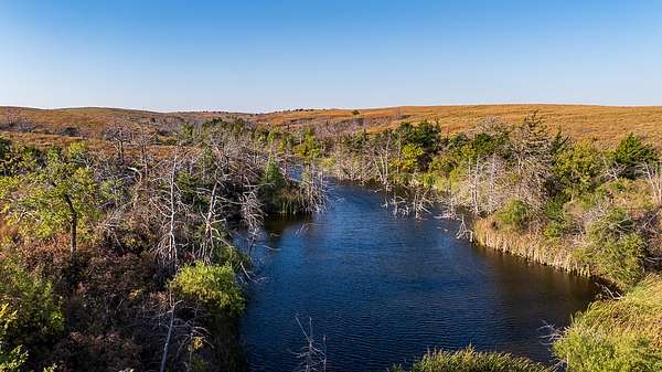 440 Acres of Recreational Land & Farm for Auction in Mooreland, Oklahoma