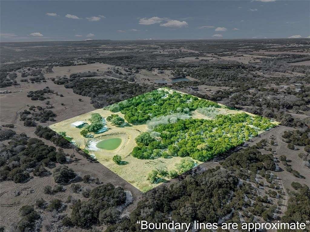 18.4 Acres of Land with Home for Sale in Granbury, Texas