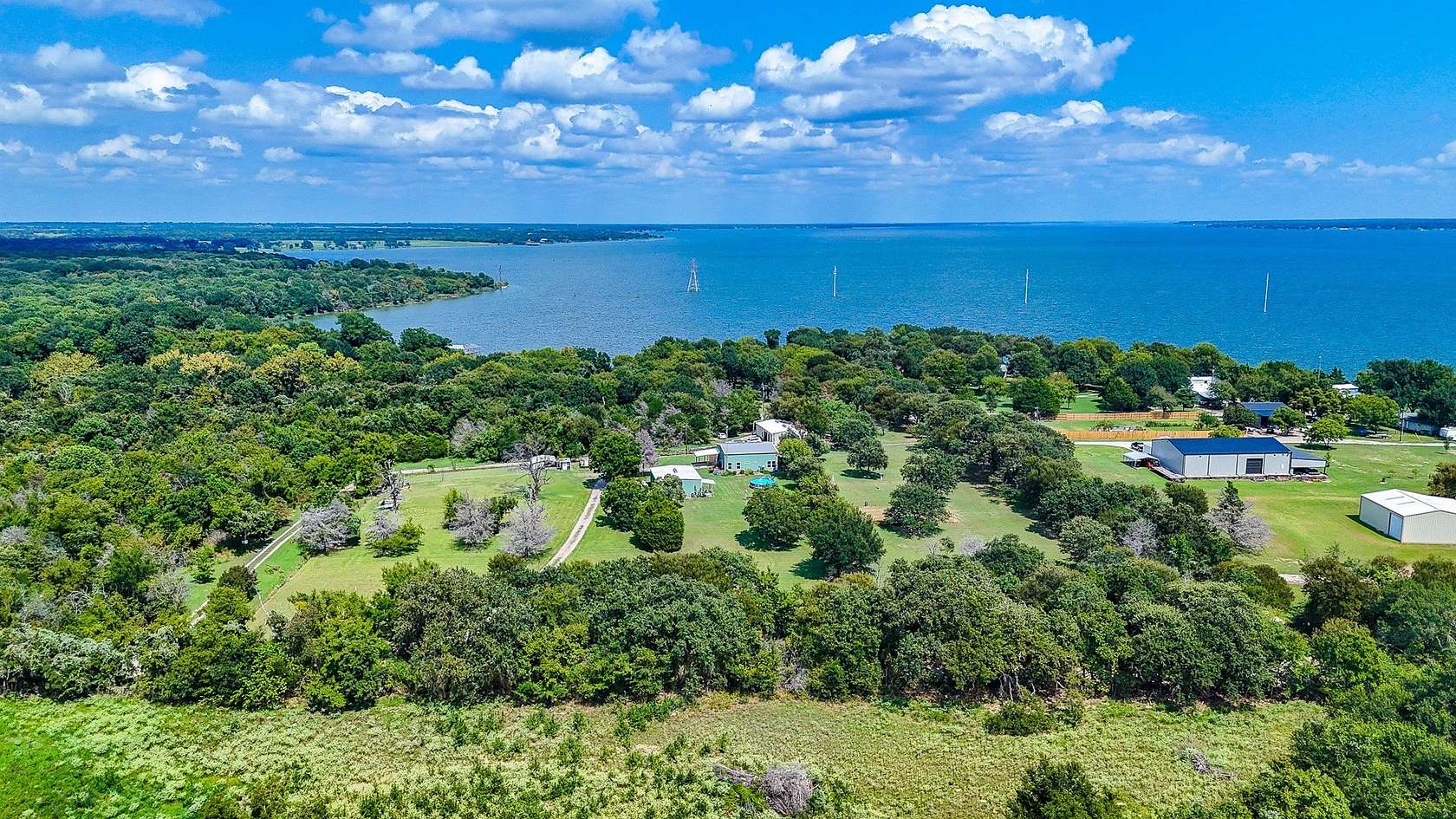 4 Acres of Land with Home for Sale in Corsicana, Texas
