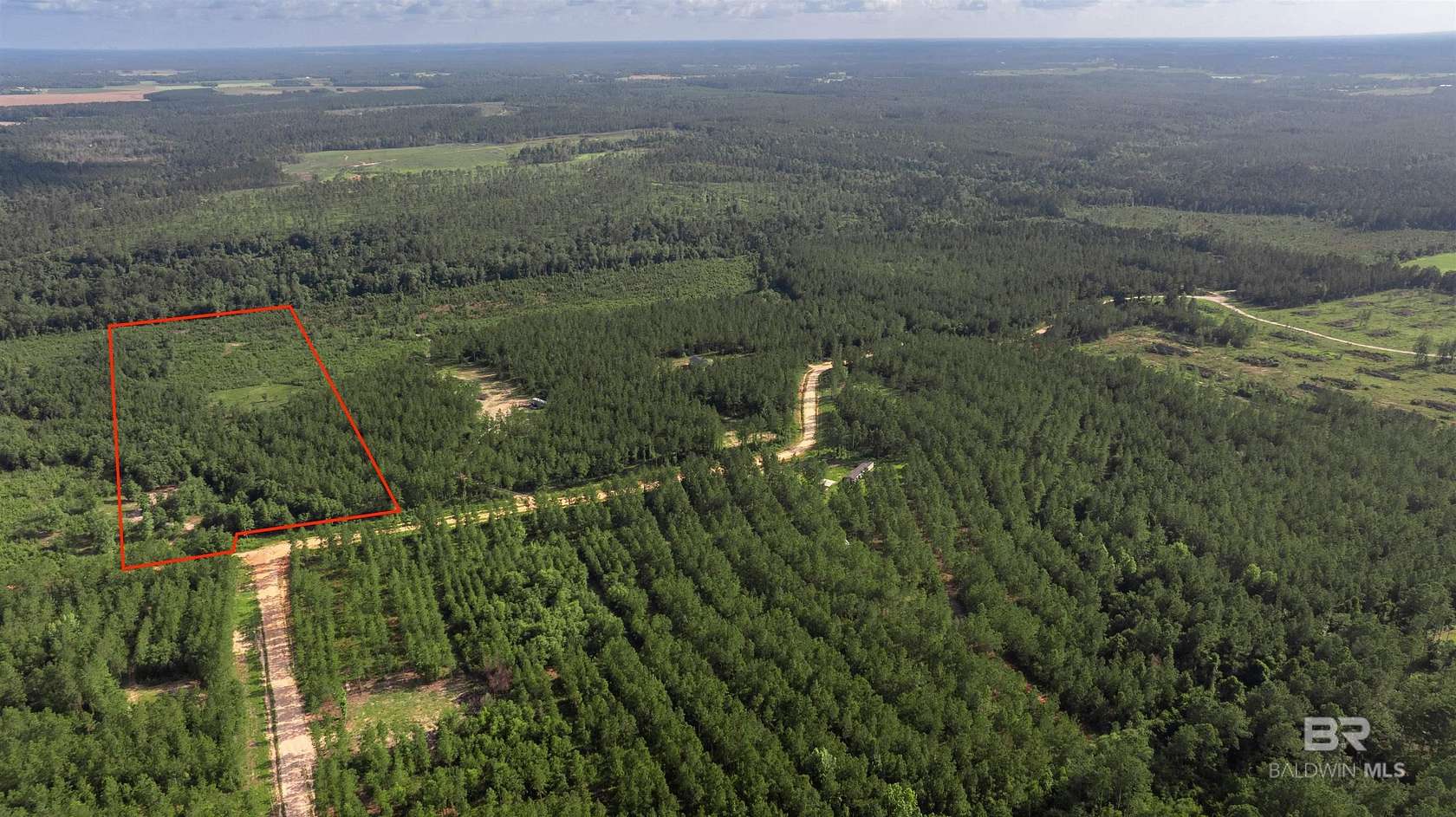 20 Acres of Recreational & Residential Land for Sale in Robertsdale, Alabama
