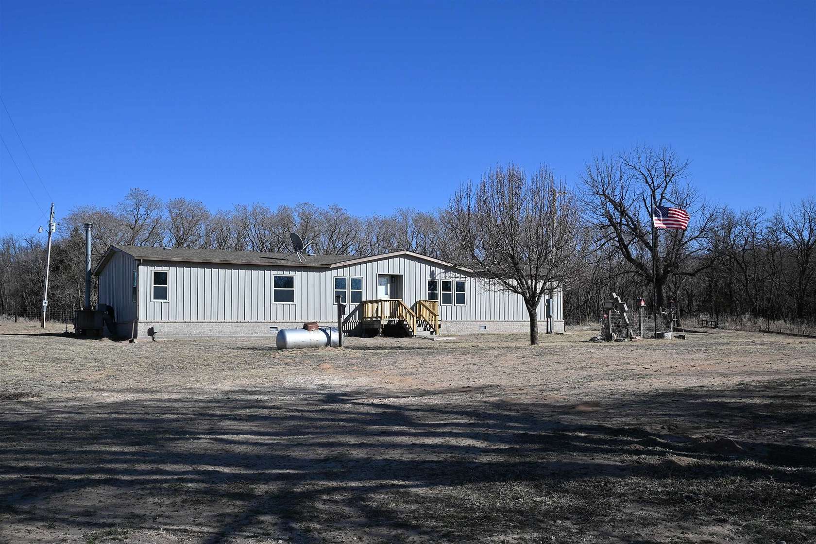 20 Acres of Land with Home for Sale in Sharon, Oklahoma