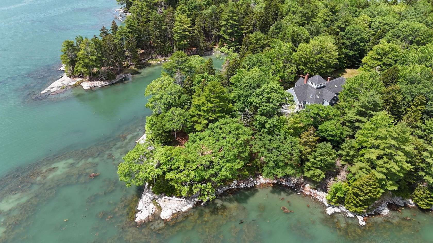 9.4 Acres of Land with Home for Sale in Lamoine Town, Maine