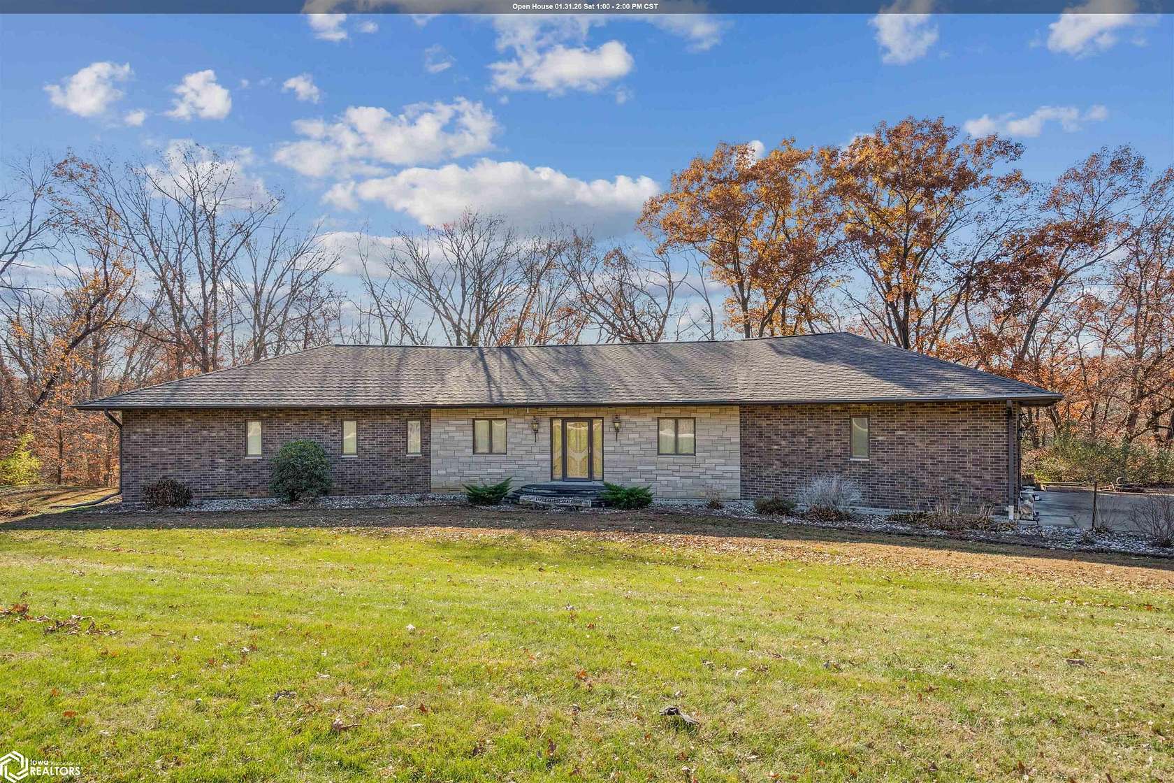 19 Acres of Land with Home for Sale in Danville, Iowa