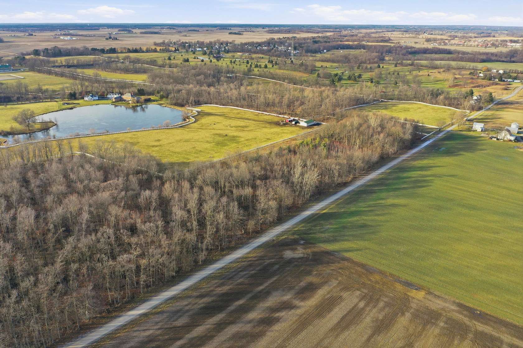 81.7 Acres of Land for Sale in Croton, Ohio