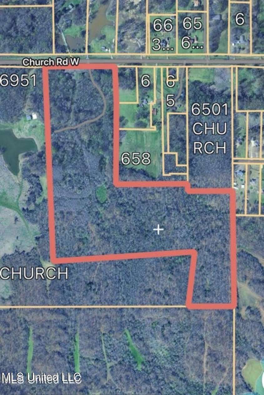 59.6 Acres of Land for Sale in Walls, Mississippi
