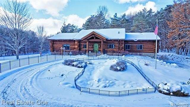 19.8 Acres of Land with Home for Sale in Holly, Michigan