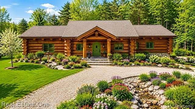 19.8 Acres of Land with Home for Sale in Holly Township, Michigan