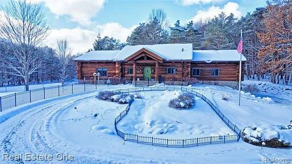 19.8 Acres of Land with Home for Sale in Holly, Michigan