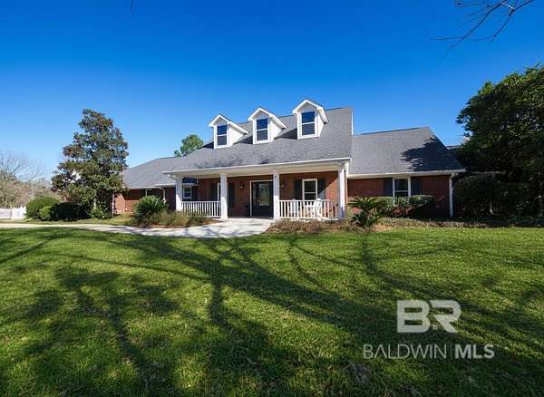 17.7 Acres of Land with Home for Sale in Loxley, Alabama