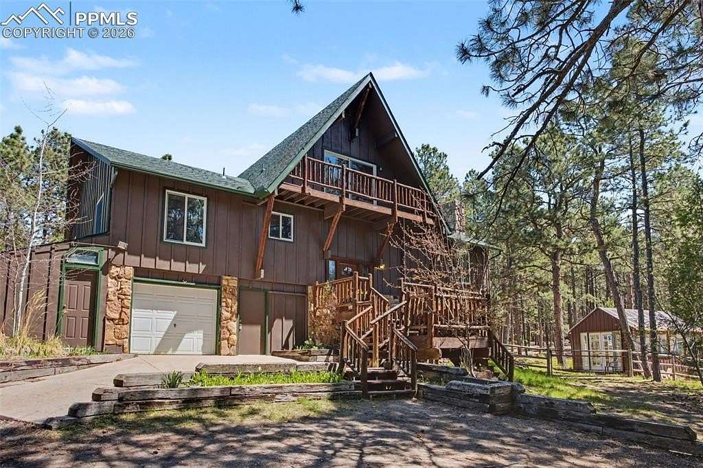 5.43 Acres of Land with Home for Sale in Colorado Springs, Colorado