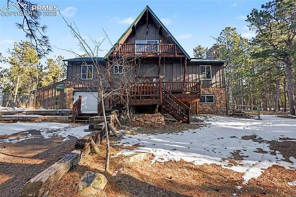 5.43 Acres of Residential Land with Home for Sale in Colorado Springs, Colorado