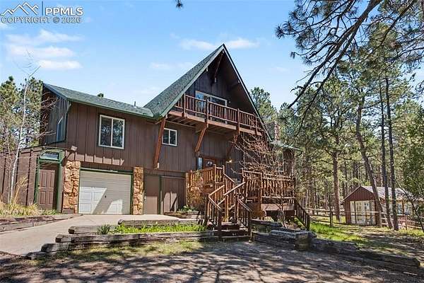 5.43 Acres of Land with Home for Sale in Colorado Springs, Colorado