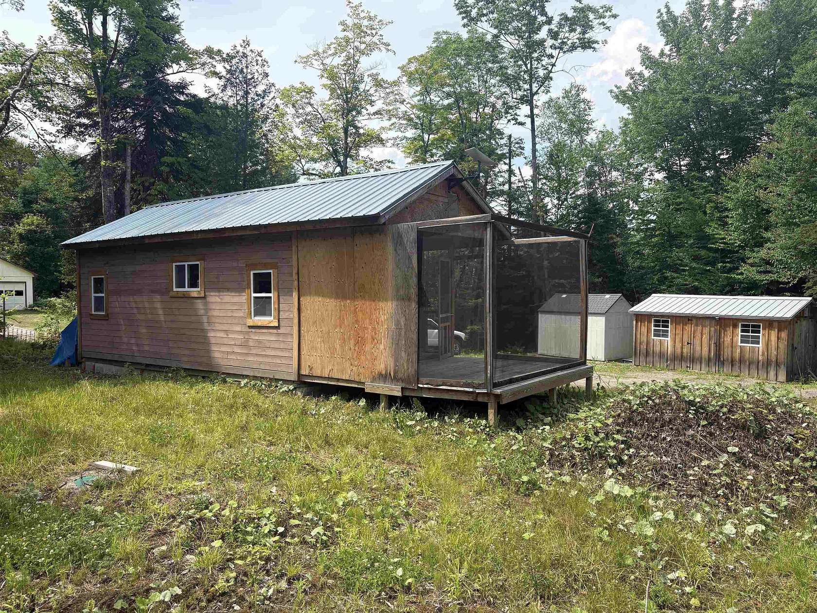 10 Acres of Recreational Land with Home for Sale in Wheelock, Vermont