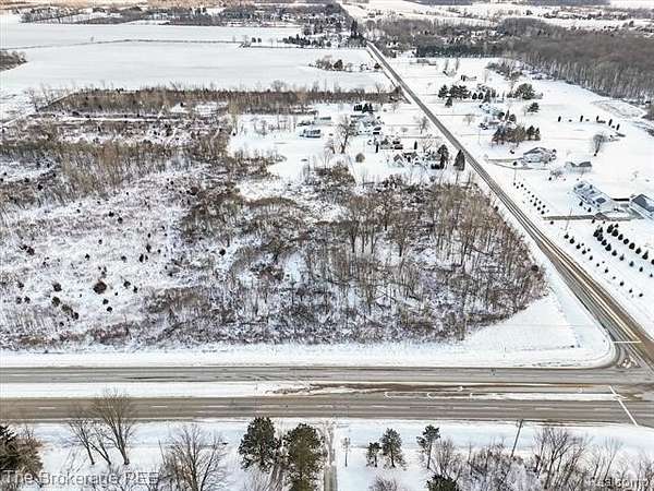 5.62 Acres of Commercial Land for Sale in Clayton Township, Michigan