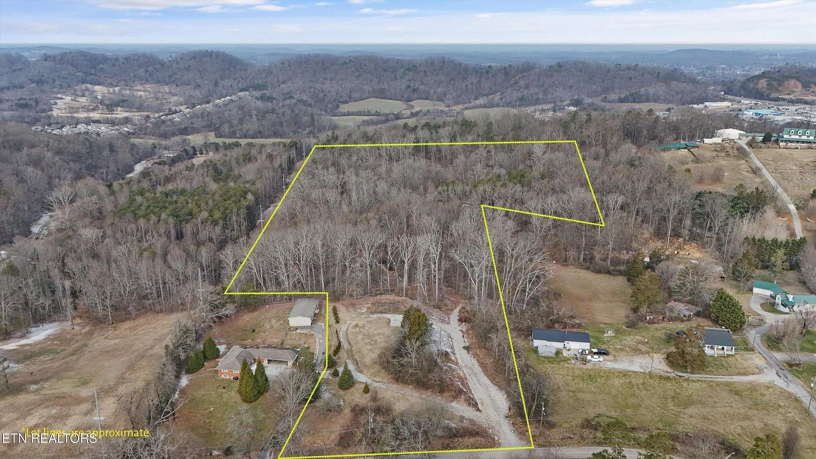13.5 Acres of Land for Sale in Knoxville, Tennessee