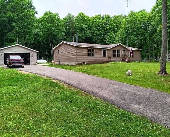 4.13 Acres of Residential Land with Home for Sale in Gaylord, Michigan