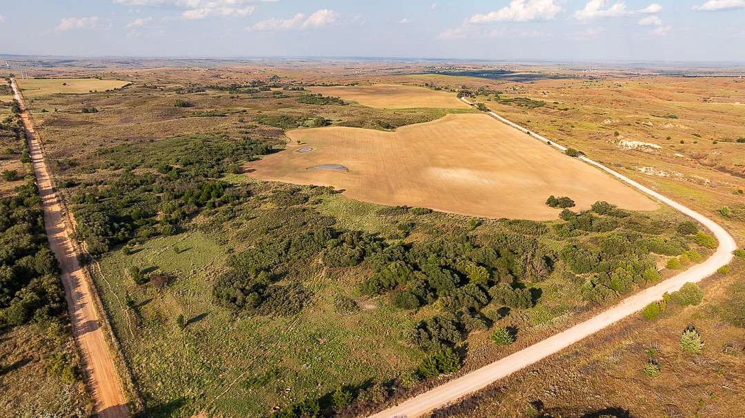206 Acres of Recreational Land & Farm for Auction in Mooreland, Oklahoma