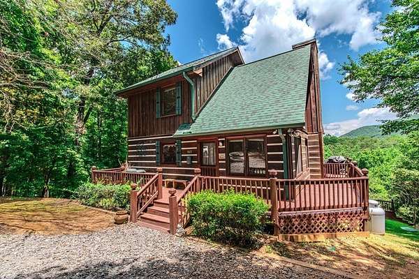 4.24 Acres of Land with Home for Sale in Mineral Bluff, Georgia