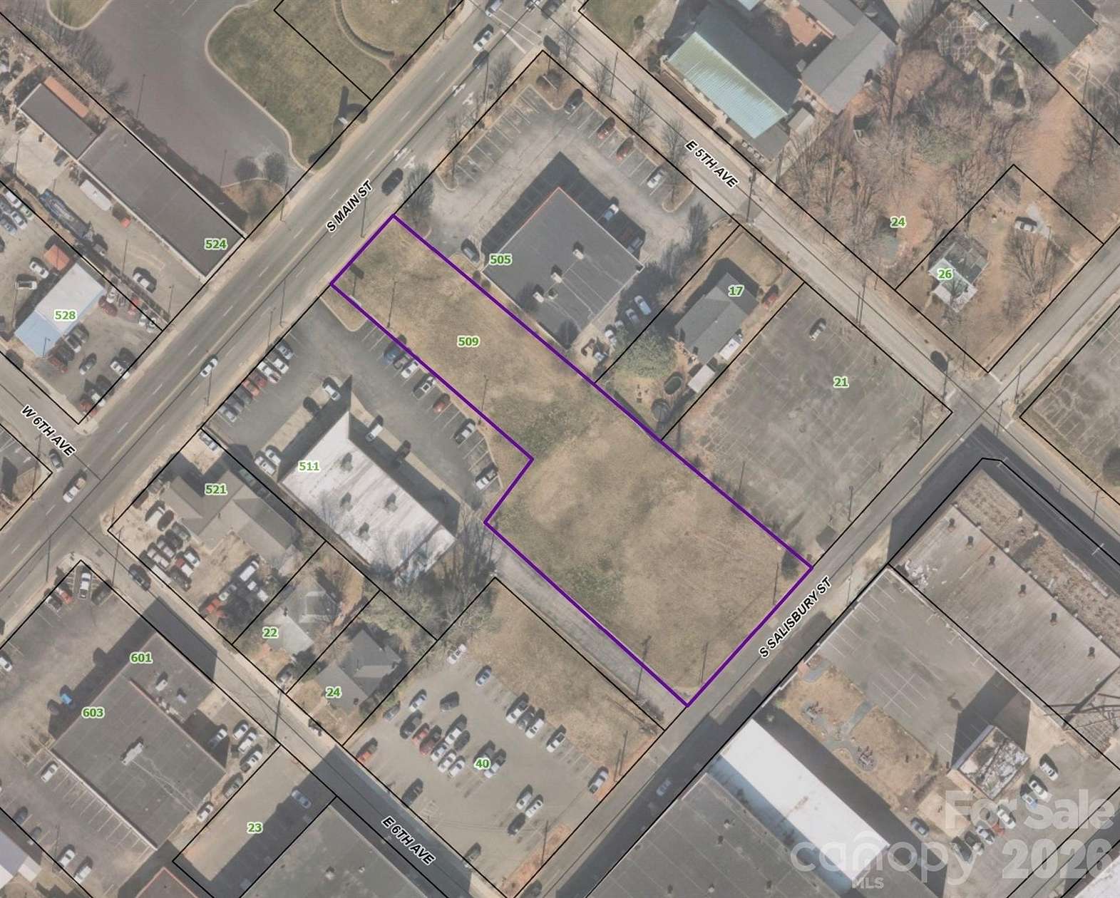 0.98 Acres of Mixed-Use Land for Sale in Lexington, North Carolina