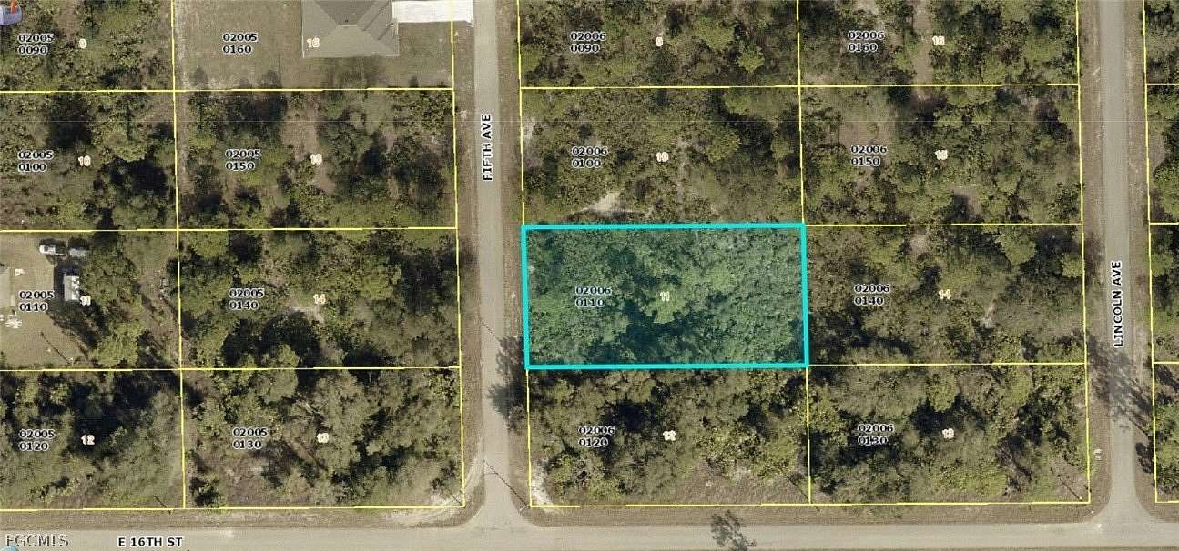 0.5 Acres of Residential Land for Sale in Lehigh Acres, Florida