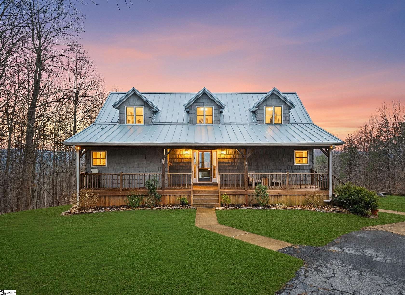 16 Acres of Land with Home for Sale in Pickens, South Carolina