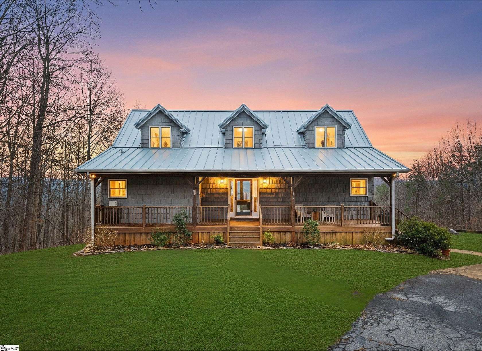 16 Acres of Land with Home for Sale in Pickens, South Carolina