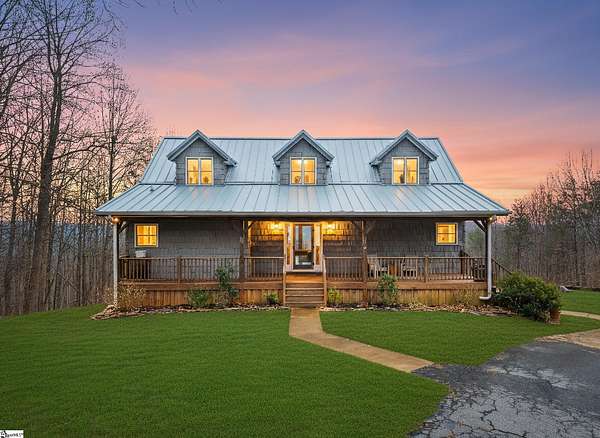 16 Acres of Land with Home for Sale in Pickens, South Carolina