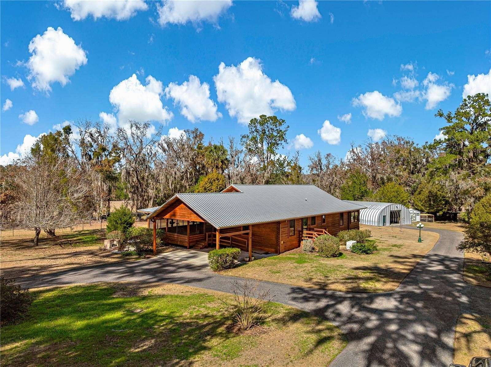 28.3 Acres of Land with Home for Sale in Micanopy, Florida