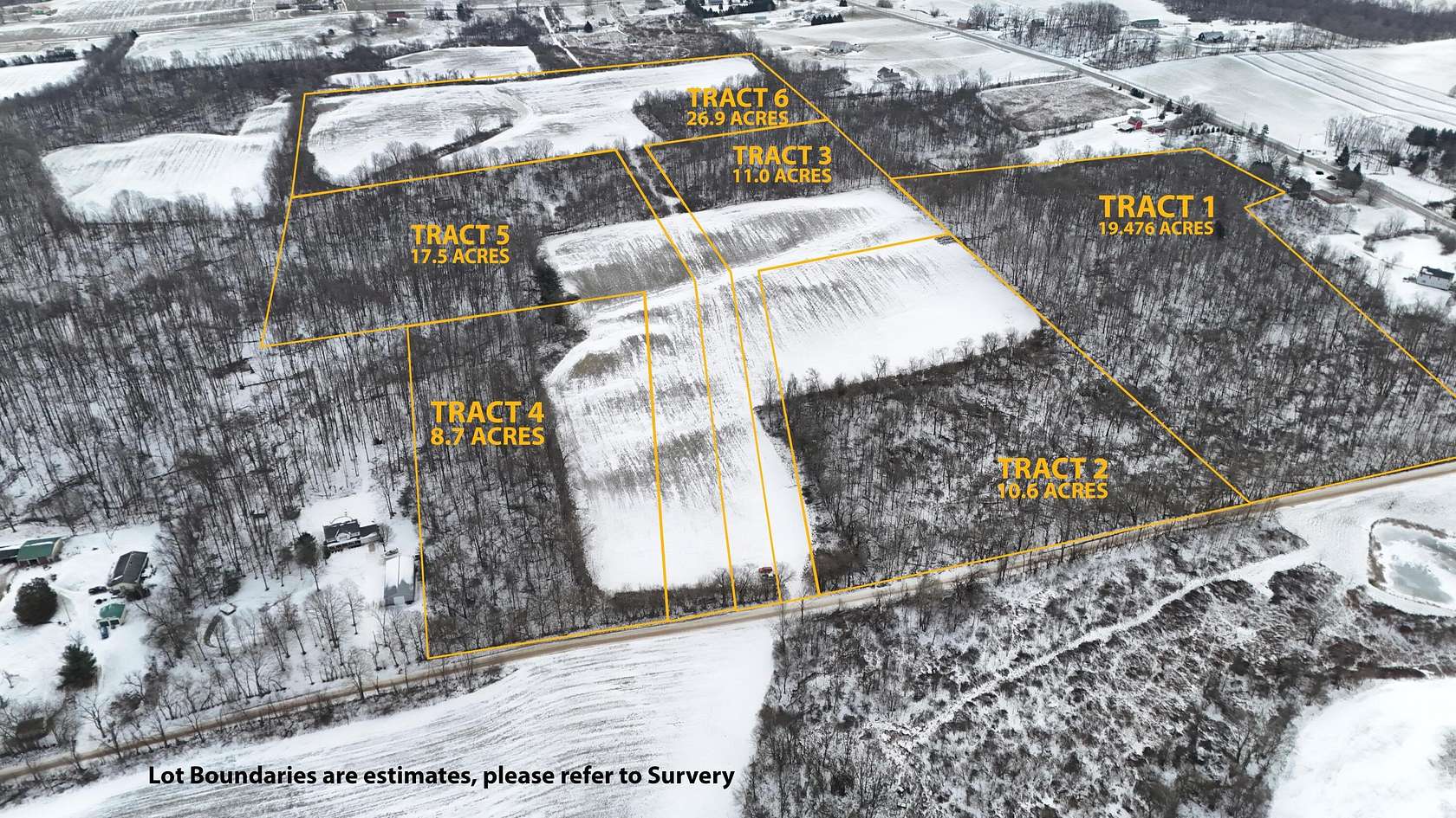 17.5 Acres of Land for Auction in Mount Vernon, Ohio