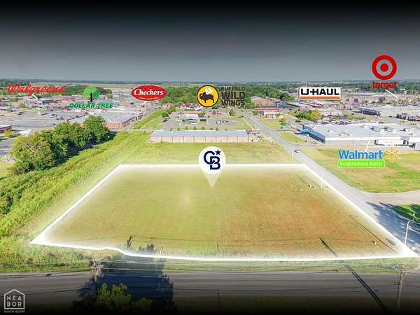 1.3 Acres of Commercial Land for Sale in Jonesboro, Arkansas